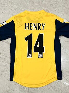 Arsenal 99/00 Away jersey - Henry #14 US SIZE LARGE